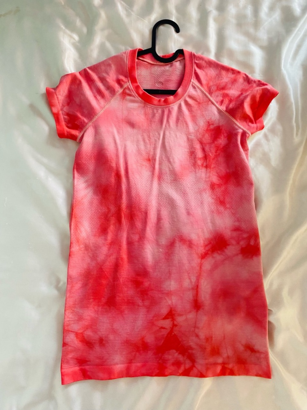 lululemon athletica Pink Coral Tie-Dye Tee Dress